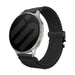Bracelet tressé boucle en P Garmin Forerunner 170 (noir)