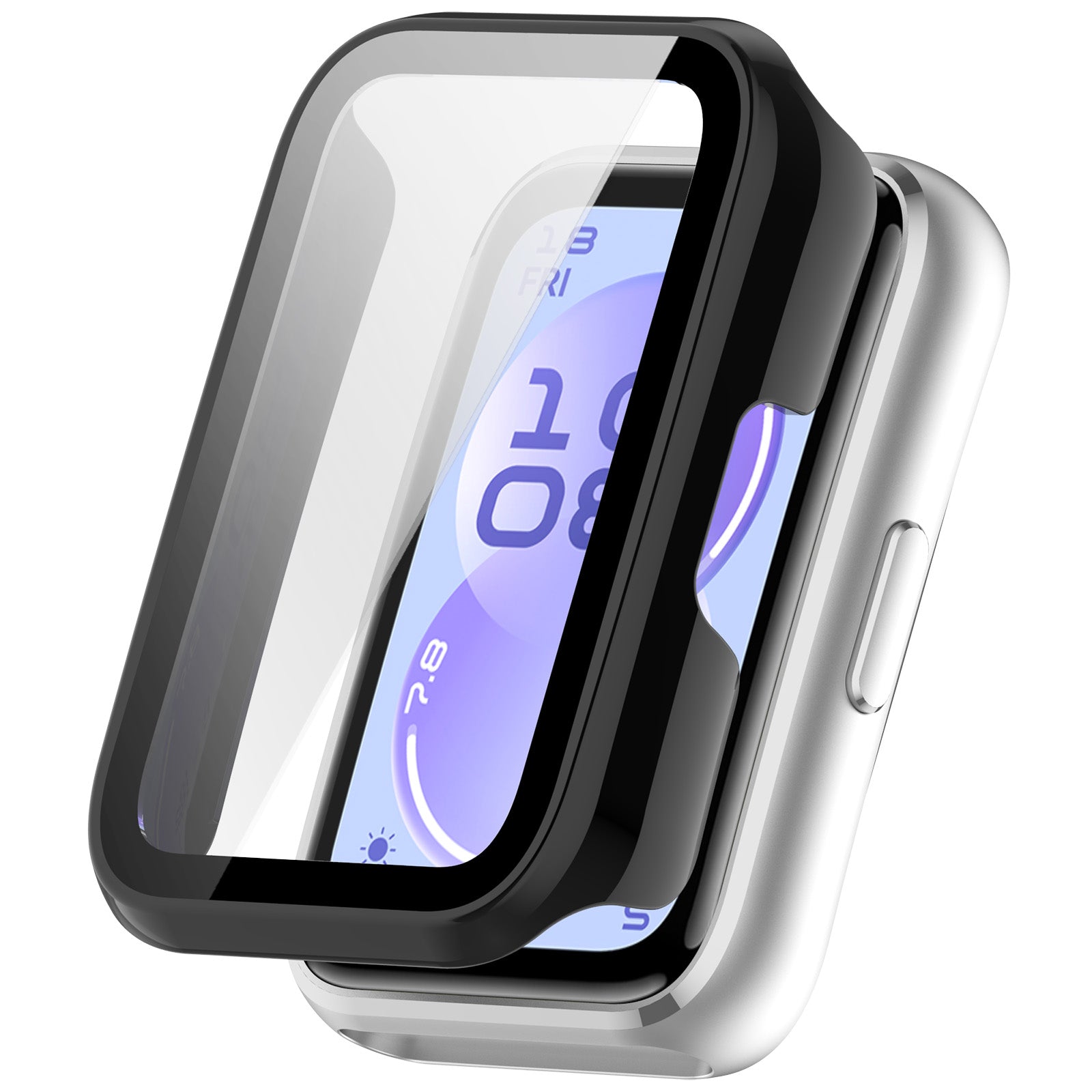 Coque PC en verre Pro Huawei Band 11 (noir)