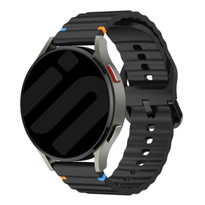 Huawei Watch GT 7 Pro Wave Silicone Strap (Black)