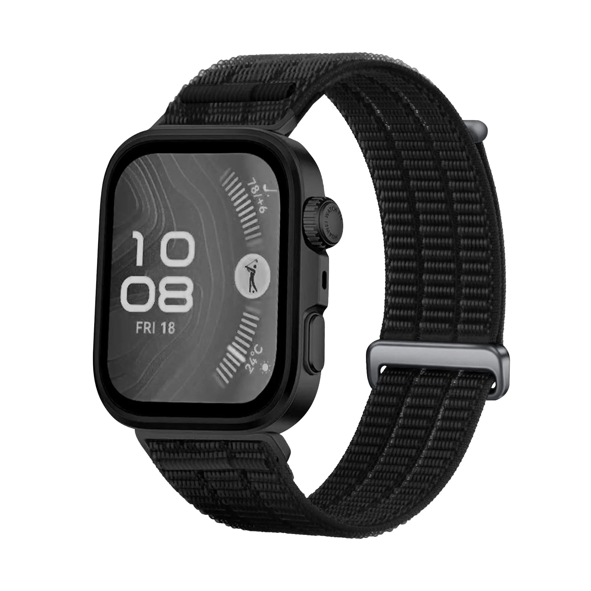 Huawei Watch Fit 5 Nylon Air Strap (Black)