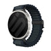 Bracelet nylon Outdoor avec boucle en P Samsung Galaxy Watch 9 - 40mm (noir avec noir)