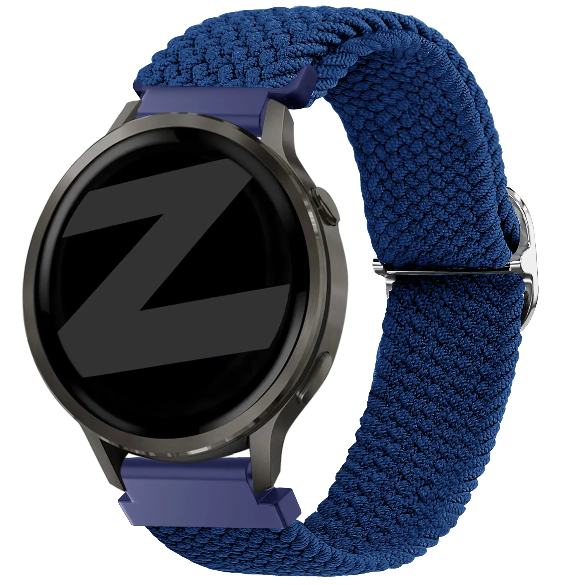 Bandz Garmin Forerunner 265s Adjustable Braided Strap (Blue)