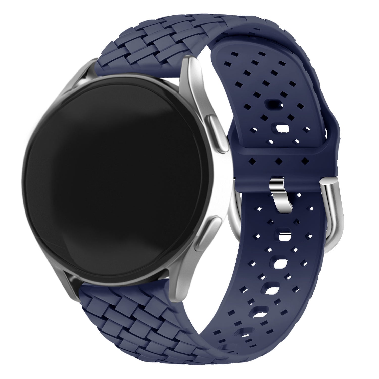 Bracelet silicone tissé Polar Pacer (bleu foncé)