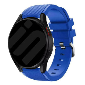 Bracelet silicone sergé Withings Steel HR Sport (bleu)