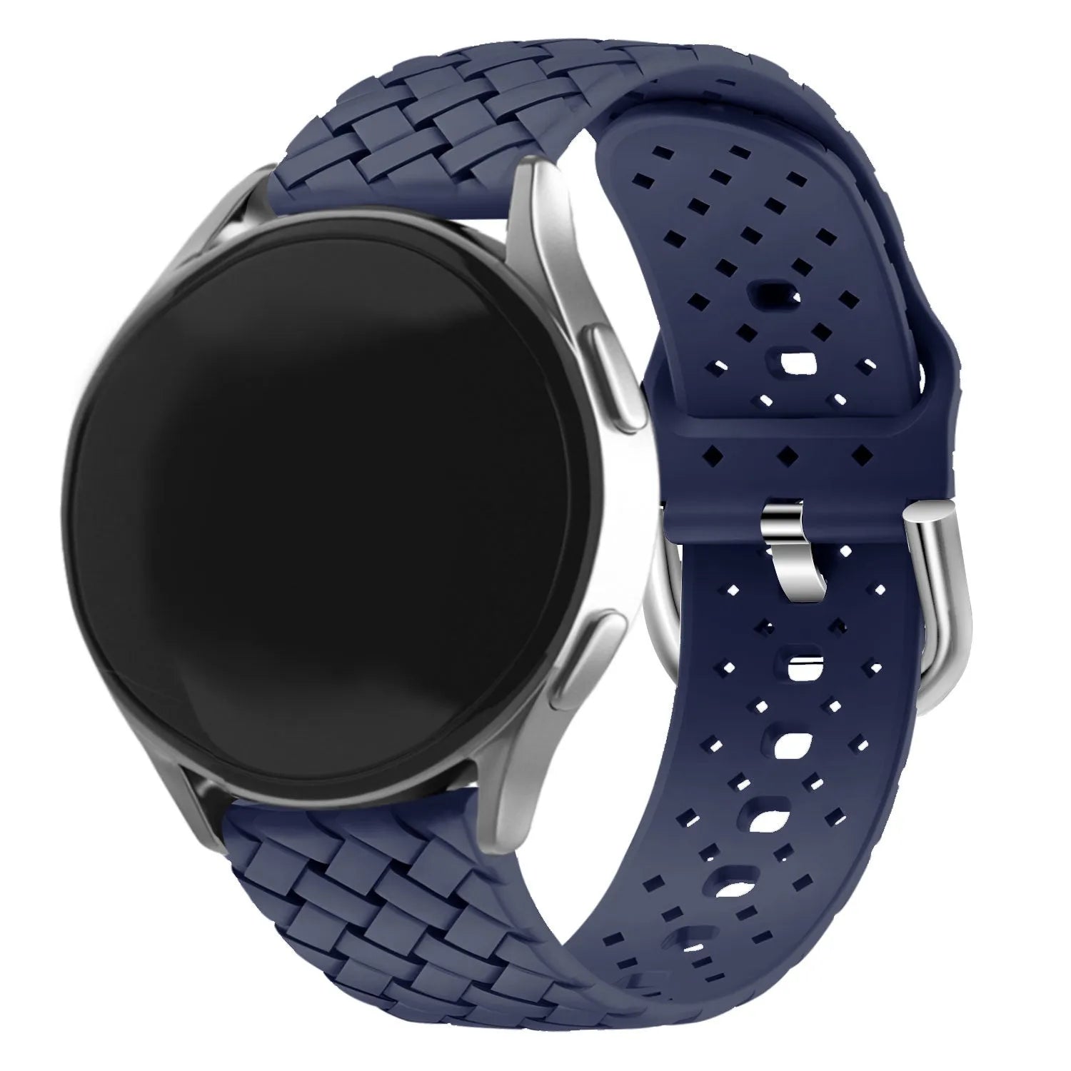 Bracelet silicone tissé Polar Ignite 2 (bleu foncé)