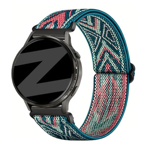 Bandz Bracelet nylon élastique Amazfit Cheetah 2 Pro (mélange de bleu)