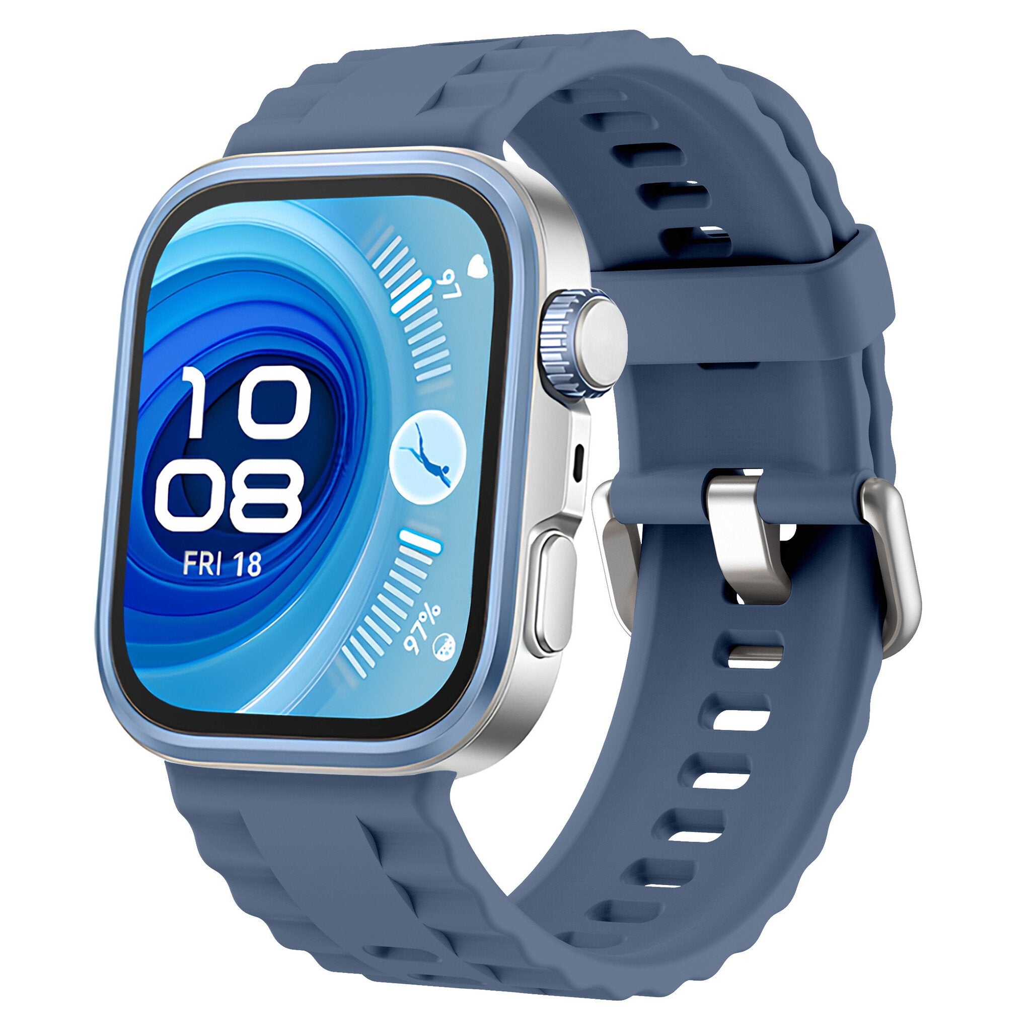 Huawei Watch 3 (Pro) Silicone Strap 'Classic' (Blue)