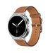 Bracelet cuir classique Samsung Galaxy Watch 9 - 44mm (marron)