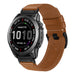 Garmin Descent MK2s Premium Leather Strap (Brown)