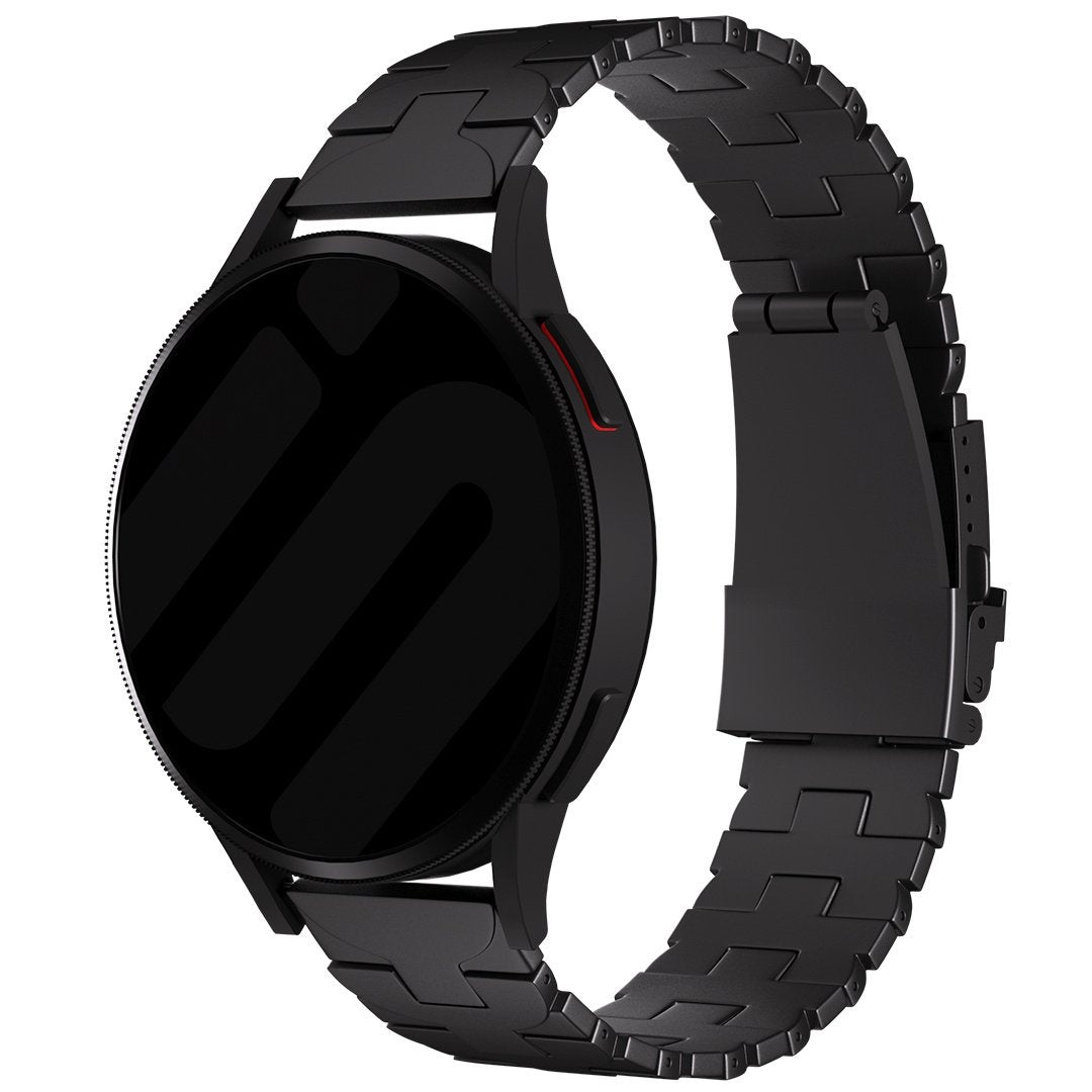 Bracelet titane papillon Huawei Watch GT Runner 2 (noir)