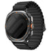 Bracelet nylon Outdoor Samsung Galaxy Watch Ultra 2 (noir)