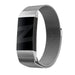 Bandz Bracelet milanaise loop Fitbit Charge 4 (argent)
