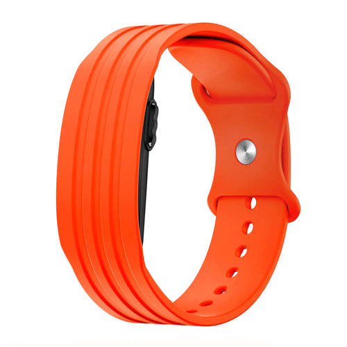 Bandz Garmin Cirqa Silicone Strap 'Classic' (Orange)