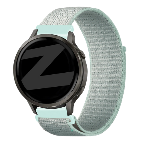 Bandz Garmin Vivomove Trend Nylon Loop Strap (Light Cyan)