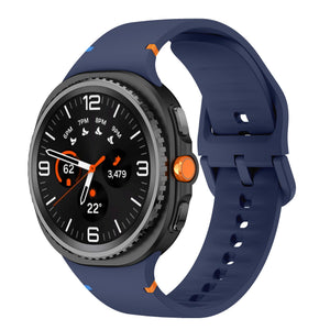Samsung Galaxy Watch 9 - 44mm Silicone Strap (Dark Blue)