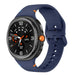 Bracelet silicone Samsung Galaxy Watch 9 - 44mm (bleu foncé)