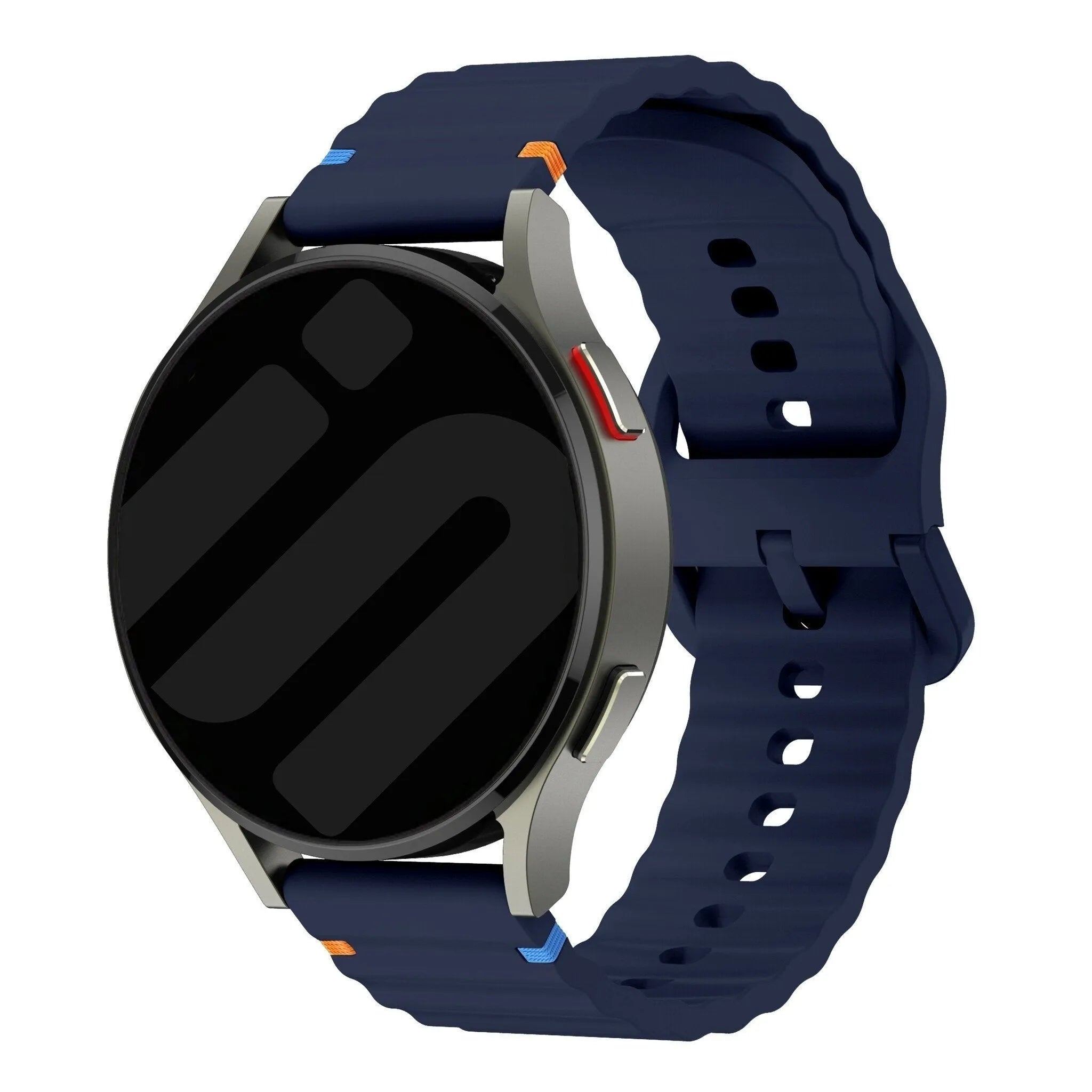 Suunto 9 Peak Wave Silicone Strap (Dark Blue)