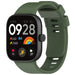 Bracelet silicone Xiaomi Smart Band 10 Pro (vert foncé)