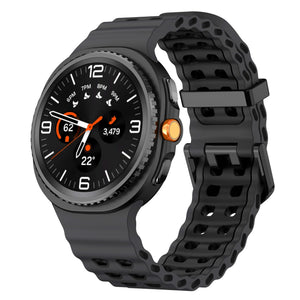 Samsung Galaxy Watch 8 Classic Ocean Strap (Dark Grey/Black)