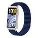 Bracelet nylon ondulé Huawei Band 11 (bleu foncé)