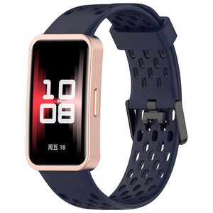 Bracelet silicone air Huawei Band 10 (bleu foncé)