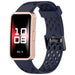 Bracelet silicone air Huawei Band 10 (bleu foncé)