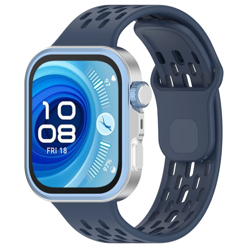 Bracelet air silicone Huawei Watch Fit 5 (bleu foncé)