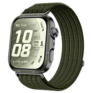 Bracelet nylon ultra fine Huawei Watch Fit 5 Pro (vert foncé)