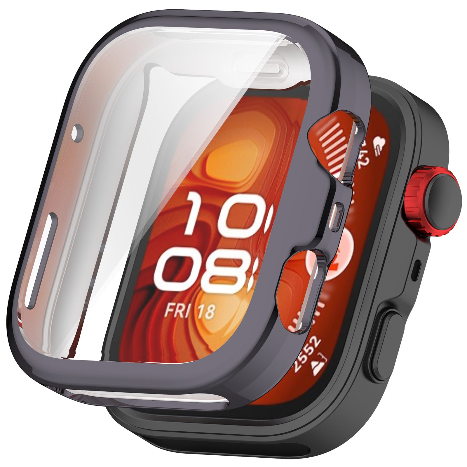 Huawei Watch Fit 4 Pro TPU Case (Dark Grey)