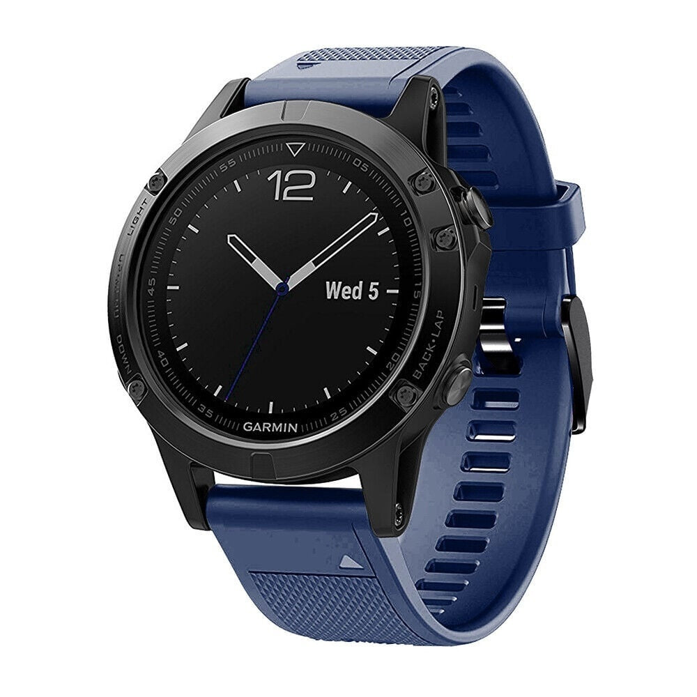 Garmin Fenix 8 Pro - 47mm Silicone Strap (Dark Blue)