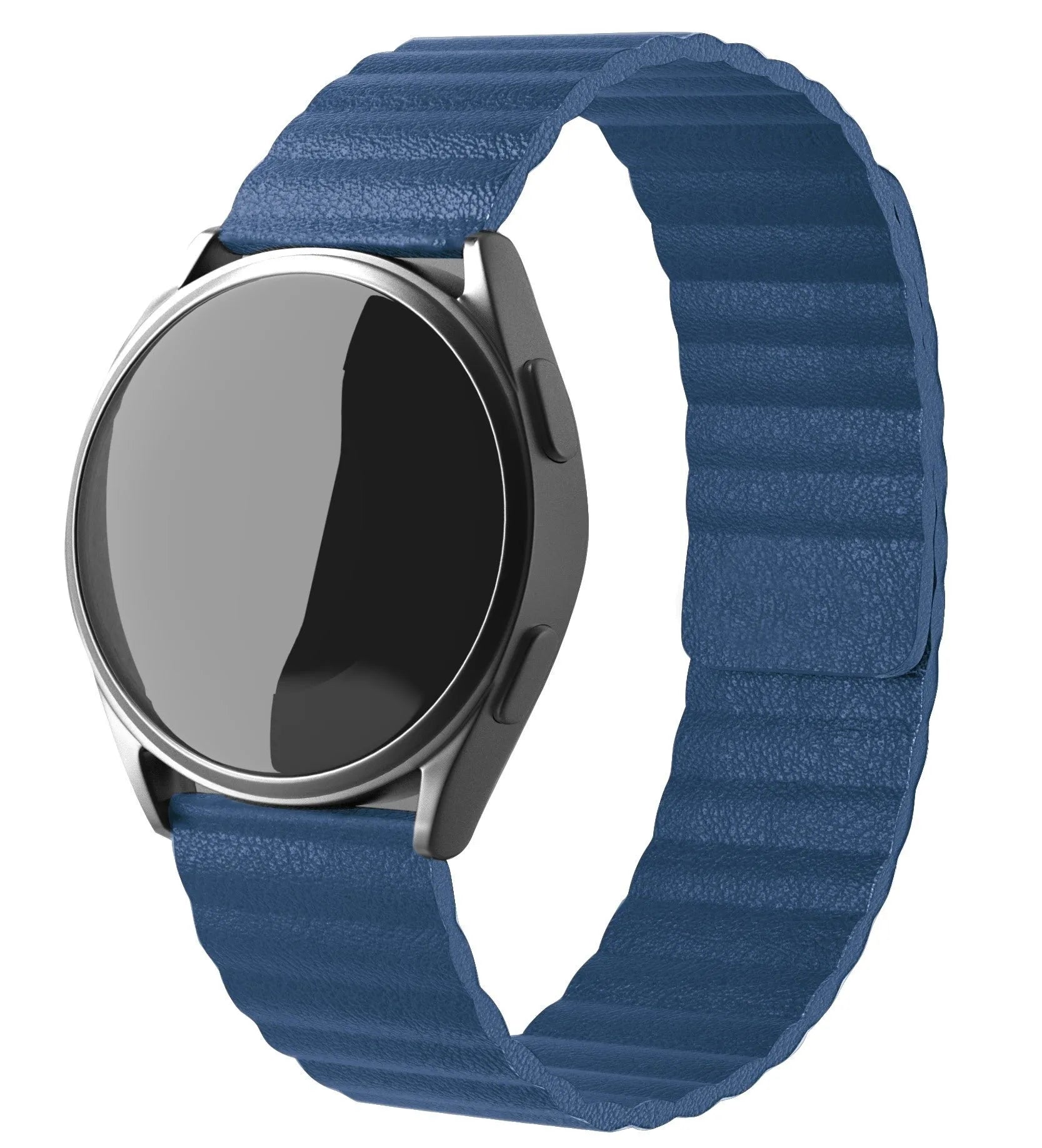 Coros Apex 2 Leather Loop Strap (Dark Blue)