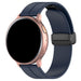 Bracelet silicone D-buckle Samsung Gear Sport (bleu foncé)