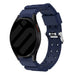 Bracelet silicone armure Samsung Galaxy Watch FE (bleu foncé)