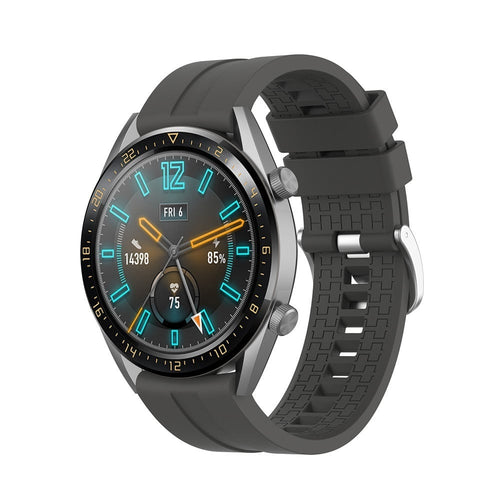 Bracelet silicone 'Extreme' Huawei Watch GT 4 - 46mm (gris foncé)