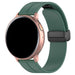 Samsung Galaxy Watch Active Silicone Strap D-Buckle (Dark Green)