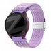 Bandz Bracelet nylon tressé Garmin Forerunner 165 (violet clair)