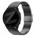 Bandz Bracelet acier réglable Garmin Forerunner 165 (noir)