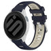 Bracelet sport á boucle Garmin Forerunner 165 (bleu foncé/beige)