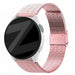 Bandz Bracelet acier réglable Garmin Forerunner 165 (rose)