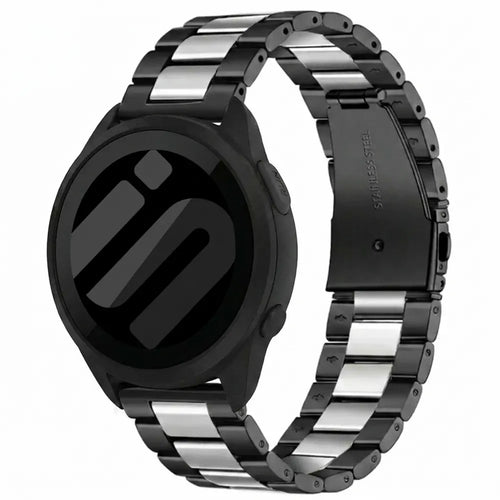 Garmin Forerunner 165 Steel Strap (Black/Silver)