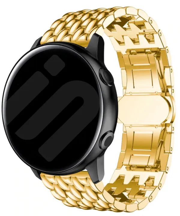 Bracelet acier 'Dragon' Amazfit GTR Mini (or)