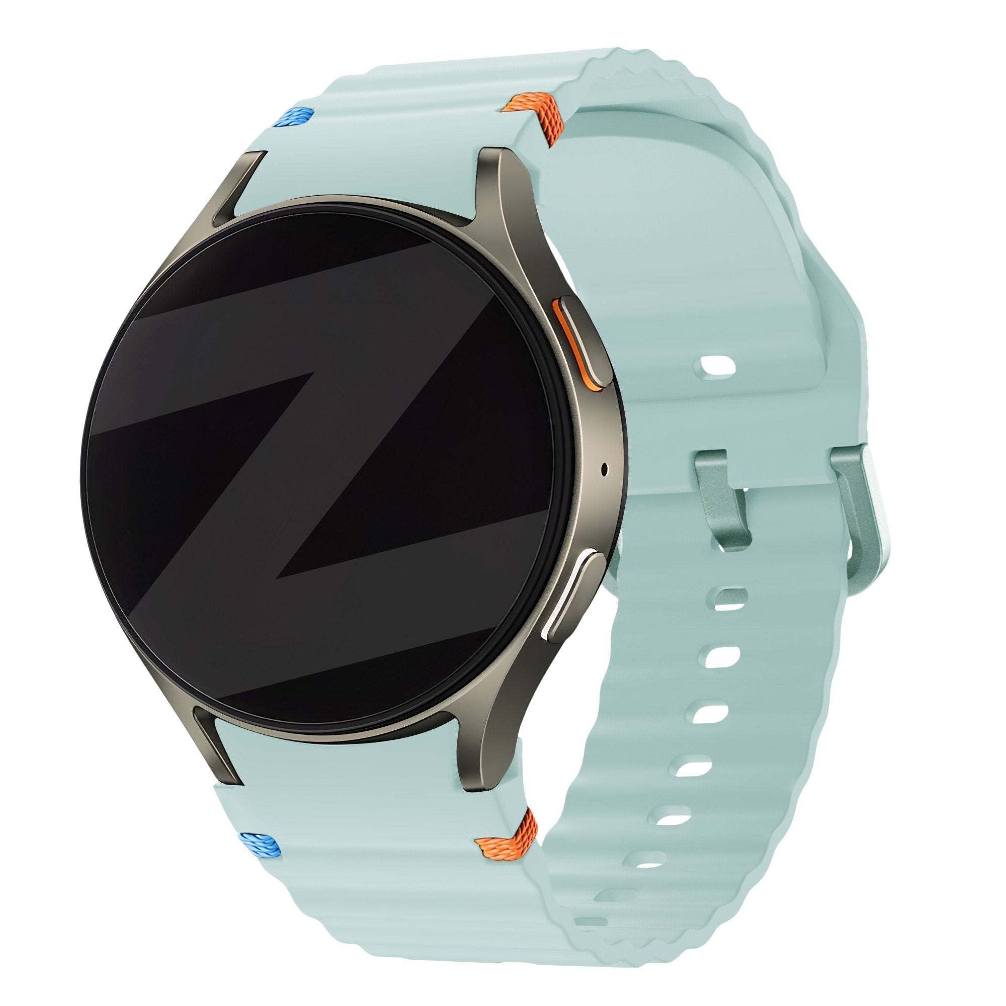Bandz Samsung Galaxy Watch 6 Classic - 43mm Wave Strap 'Easy Fit' (Mint)