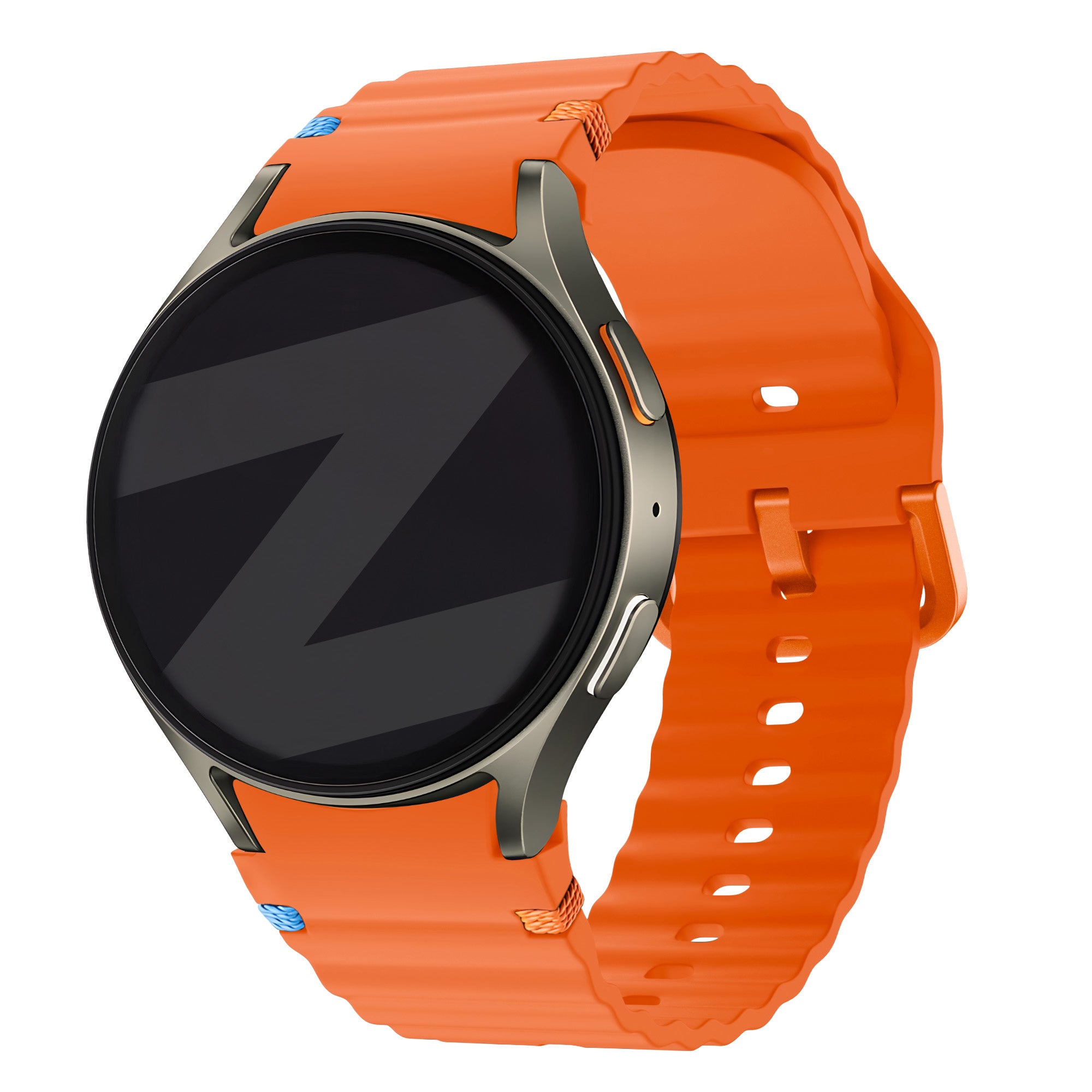 Bandz Bracelet Wave 'Easy Fit' Samsung Galaxy Watch 4 40mm (orange)