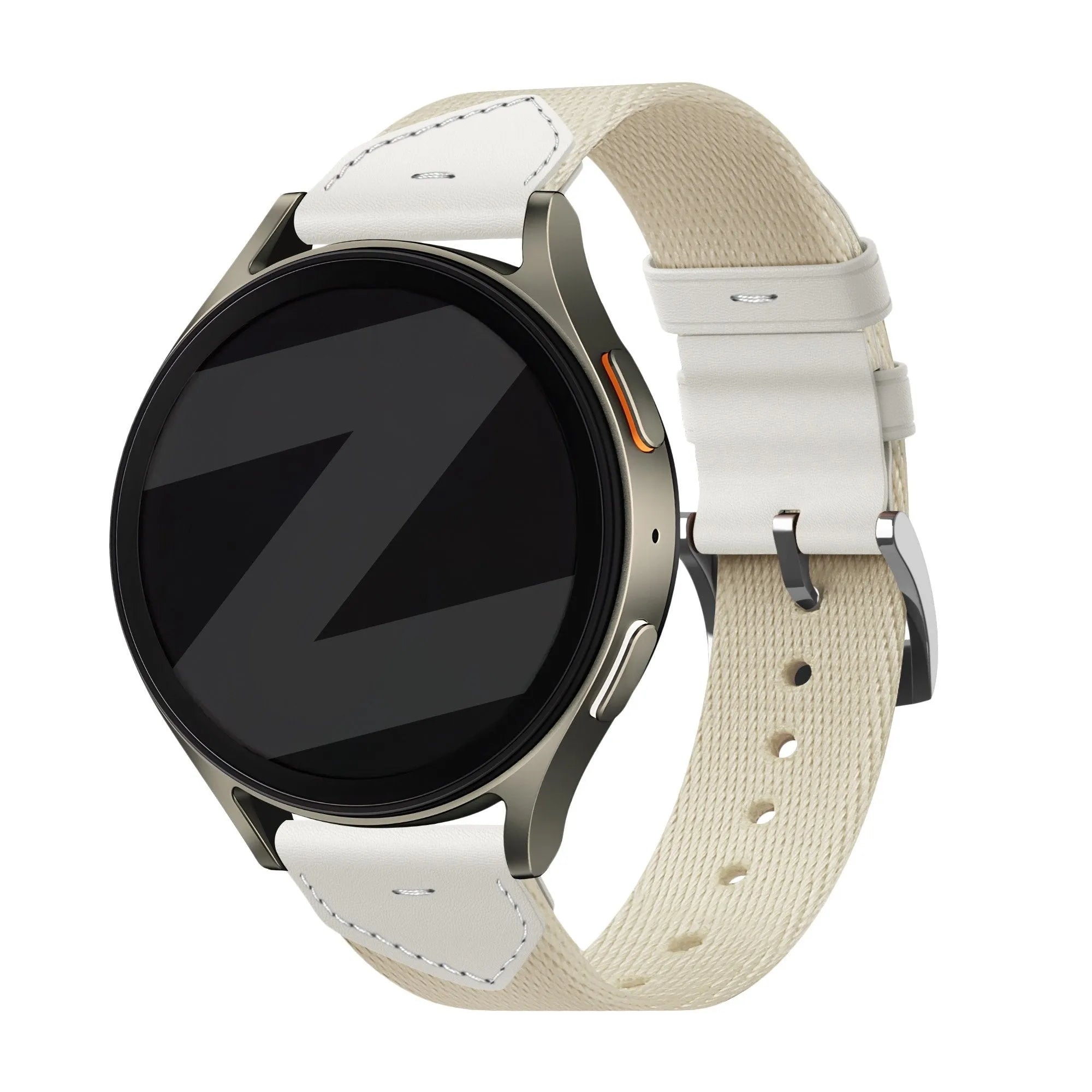 Bandz Bracelet cuir hybride 'Easy Fit' Oppo Watch X2 Mini (lumière stellaire)