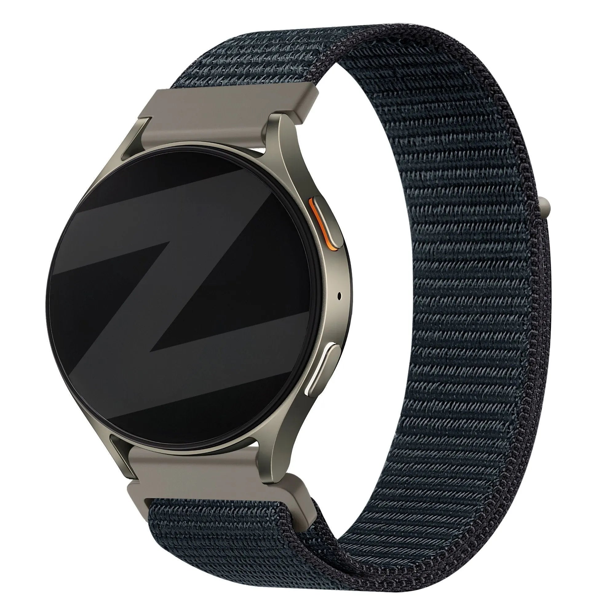 Bandz Suunto Nautic S Nylon Strap 'Easy Fit' (Grey-Blue)