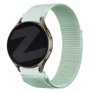 Bandz Bracelet nylon 'Easy Fit' Fossil Gen 5e - 42mm (vert clair)