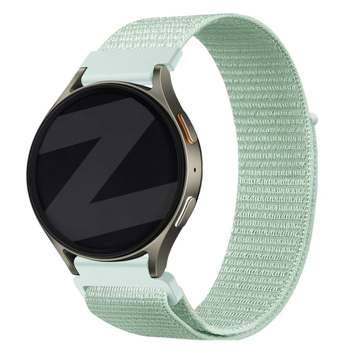 Bandz Bracelet nylon 'Easy Fit' Fossil Gen 5e - 42mm (vert clair)