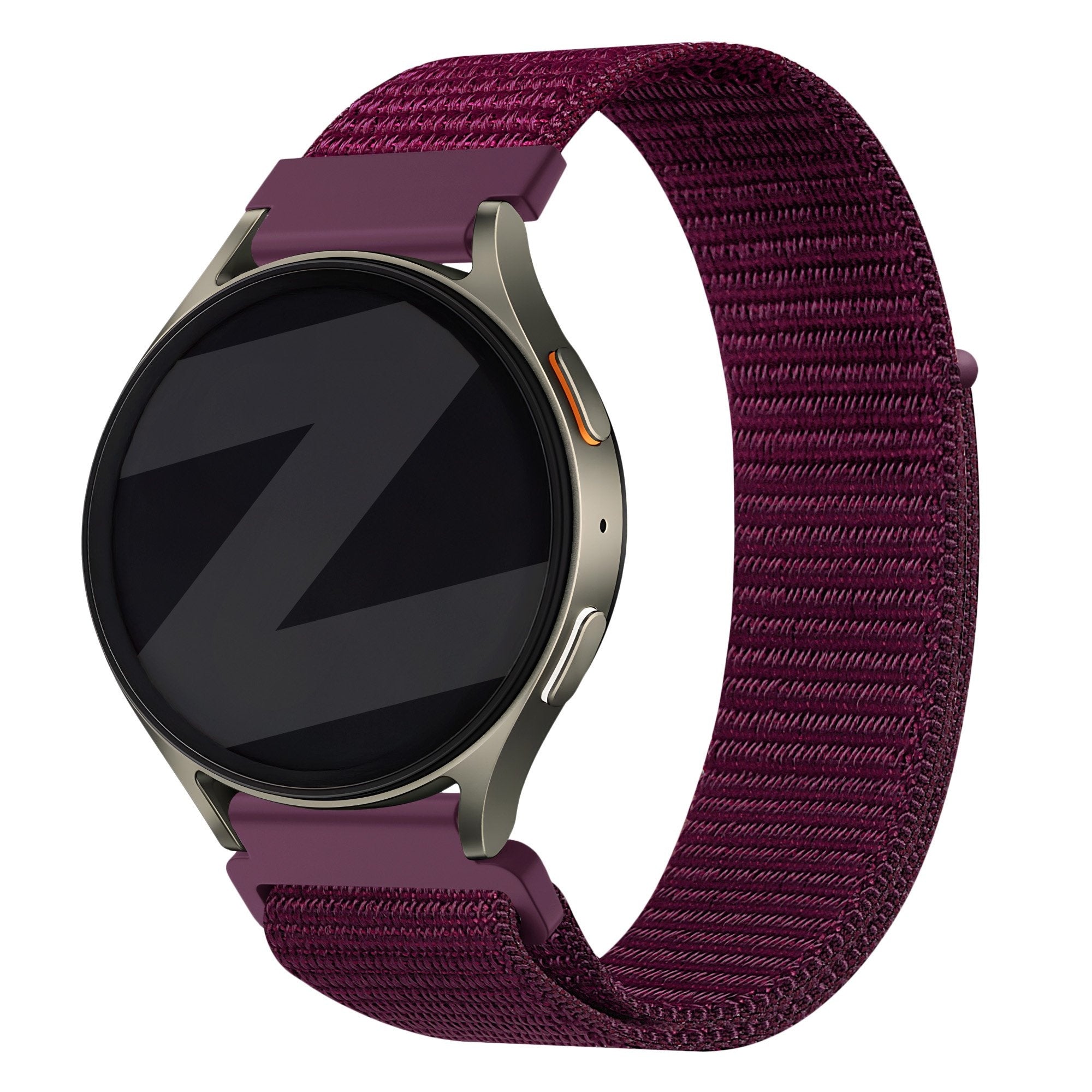 Bandz Bracelet nylon 'Easy Fit' Huawei Watch GT 4 - 41mm (prune)