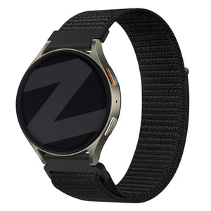 Bandz Huawei Watch GT 7 Pro Nylon Strap 'Easy Fit' (Black)