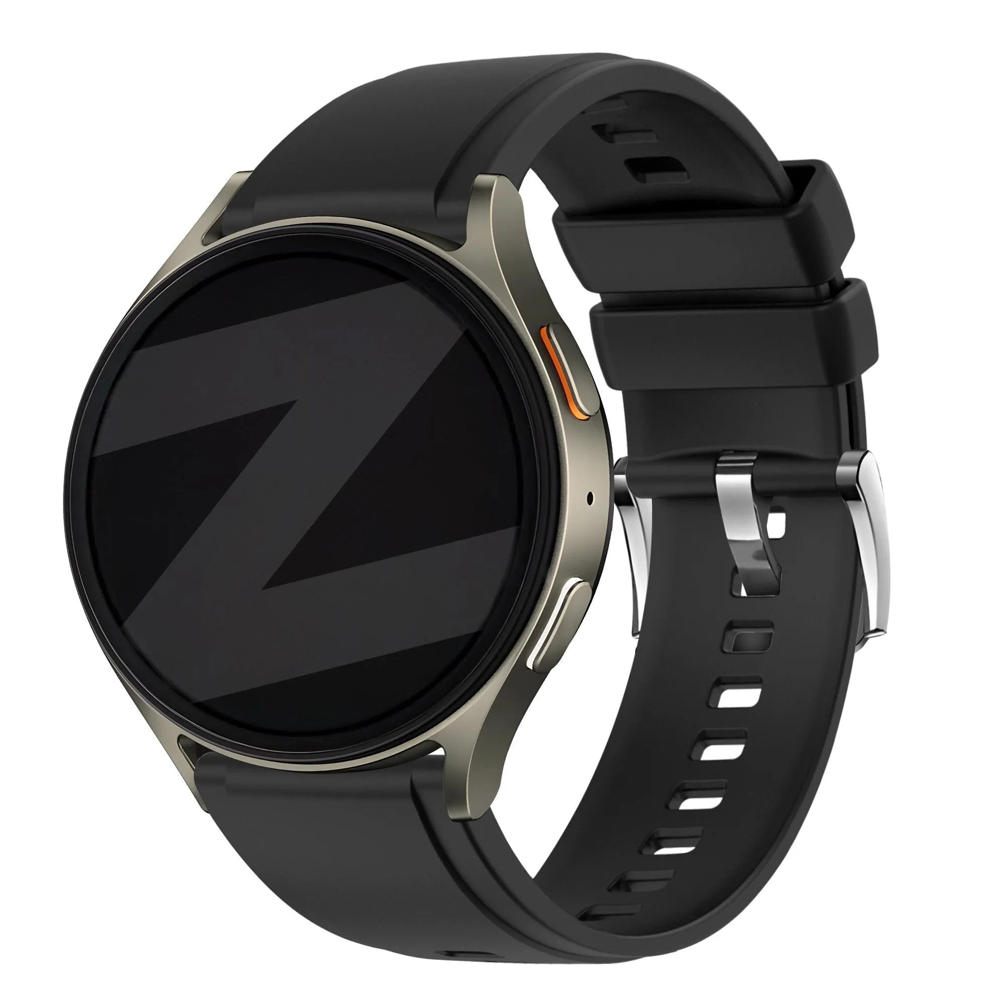 Bandz Suunto Vertical Silicone Strap 'Easy Fit' (Black)